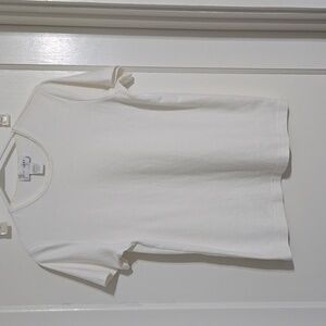 Sport Savvy White Ladies T Shirt, Medium